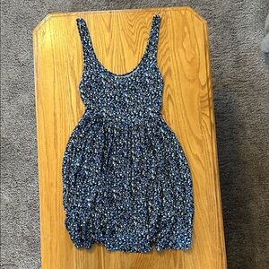 American Eagle Outfitters Blue Patterned Top